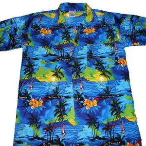 Rima Caribbean Short Sleeve Top (NWOT)